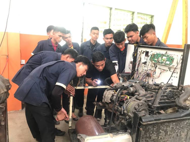 Don Bosco Sihanoukville Automotive students2023 (2)