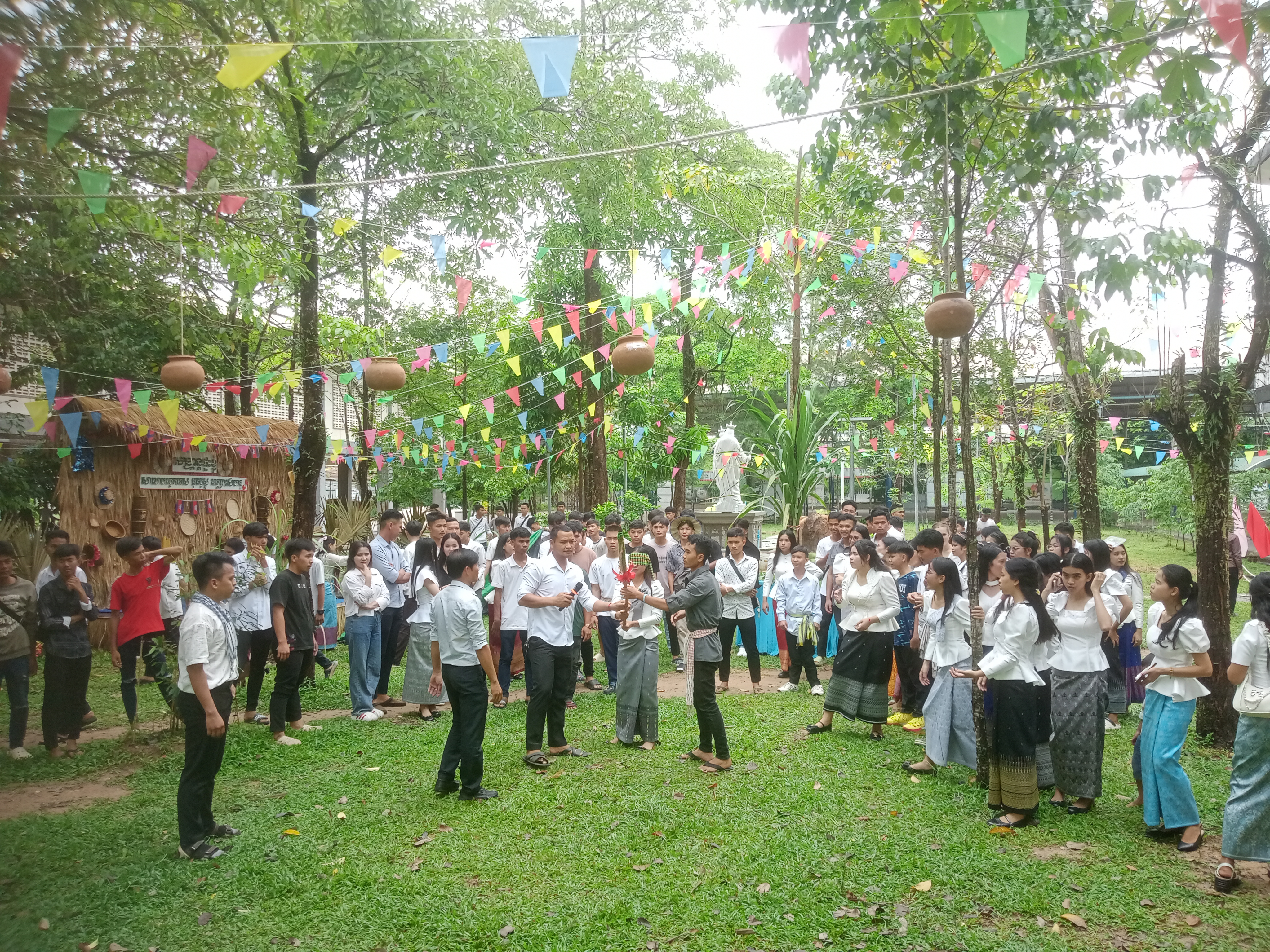 Celebrating Khmer New Year 2025 at Don Bosco Technical School Sihanoukville