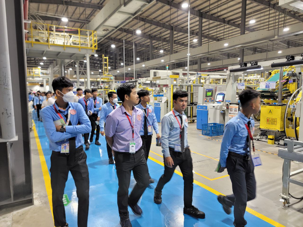 Academic visit to the company partner