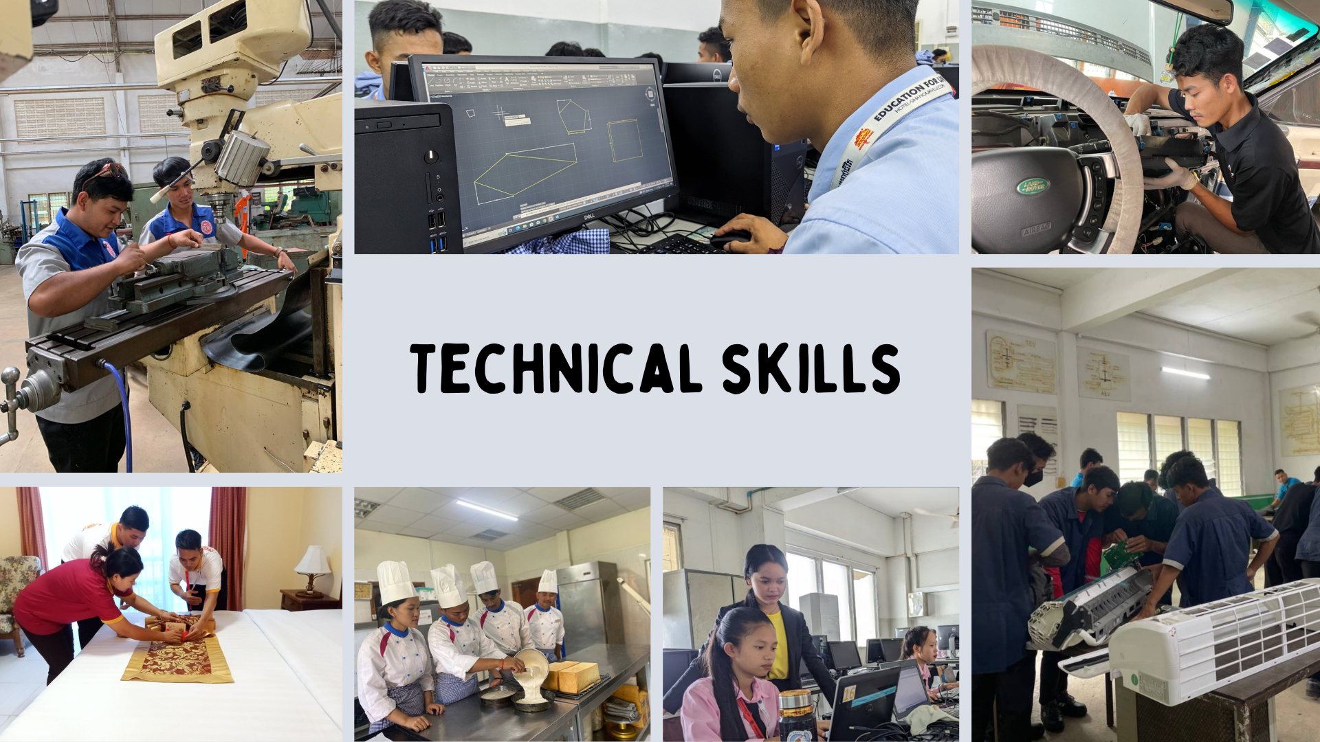 2024 enrollment for technical training at Don Bosco Sihanoukville