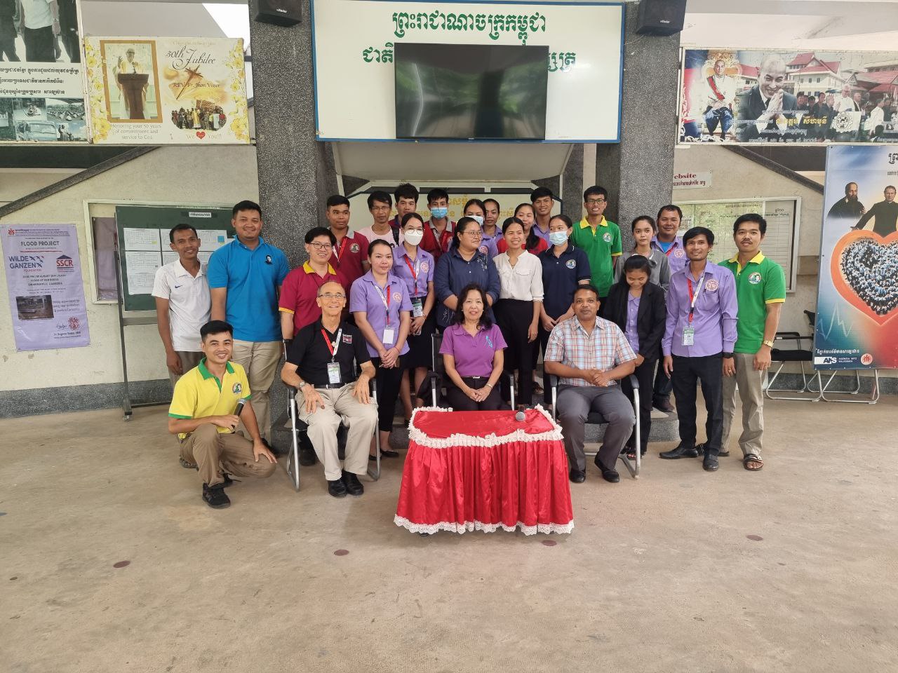 PHILIPPINE AMBASSADOR VISITS DON BOSCO TECHNICAL SCHOOL SIHANOUKVILLE