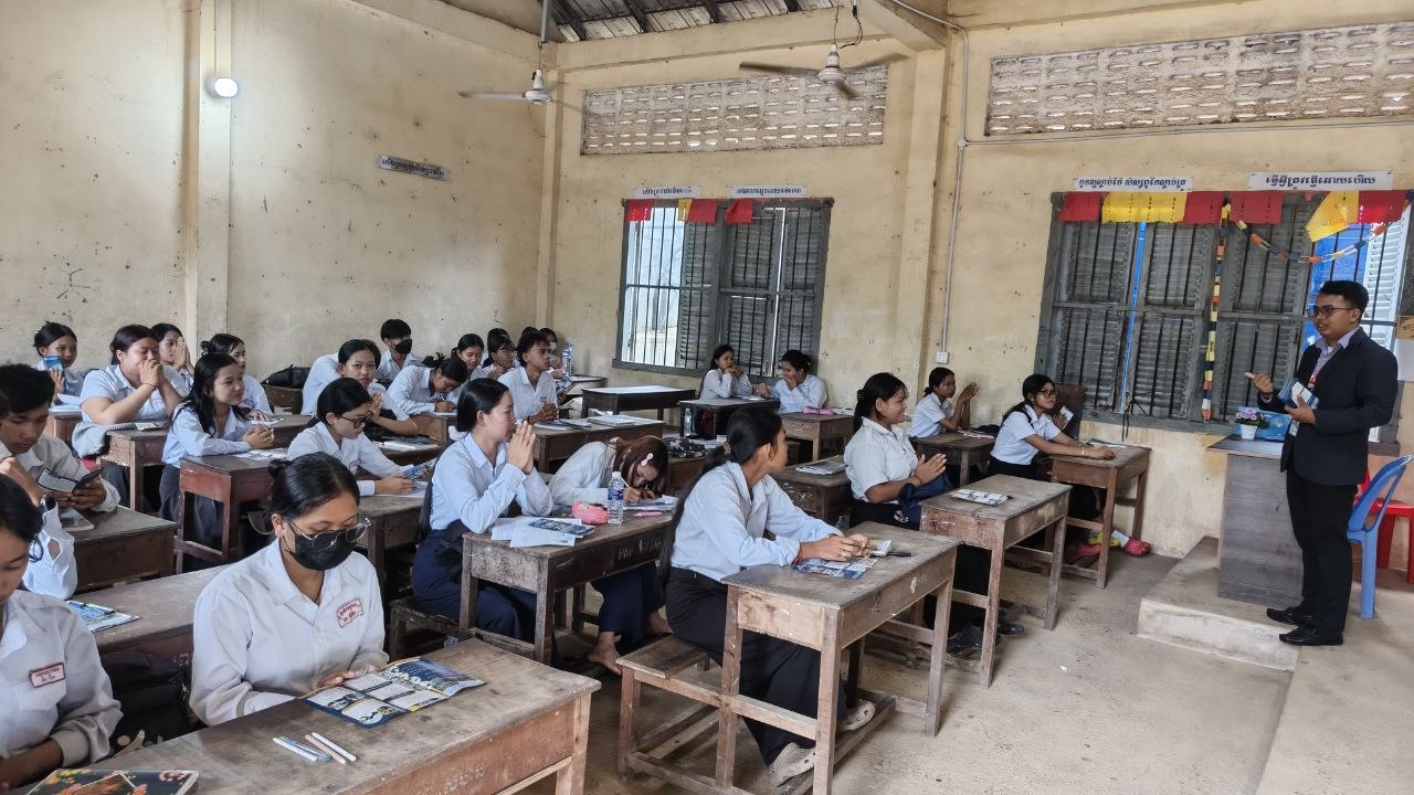 Don Bosco Technical School and Hotel School Sihanoukville Conducts Scholarship and Recruitment Outreach Campaigns Across Local High Schools